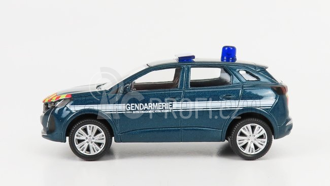 Norev Peugeot 3008 Gendarmerie 2020 1:64 Blue Met