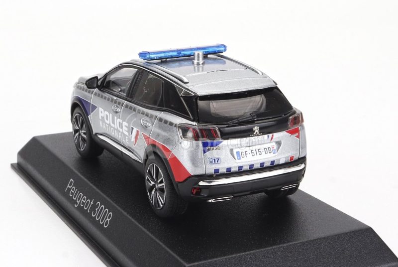 Norev Peugeot 3008 Police Nationale 2023 1:43 Silver