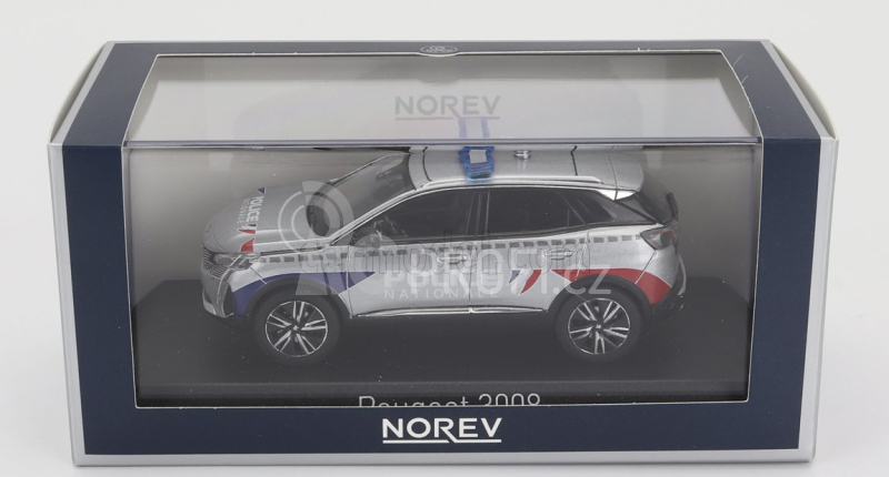 Norev Peugeot 3008 Police Nationale 2023 1:43 Silver