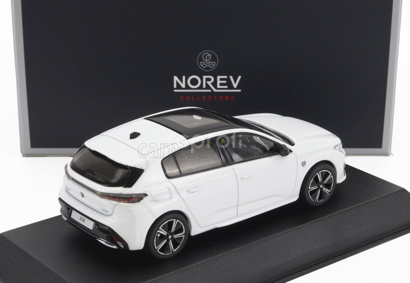 Norev Peugeot 308 Gt 2021 1:43 Pearl White