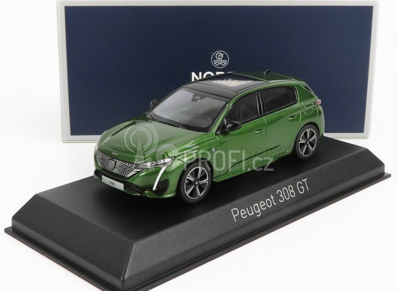 Norev Peugeot 308 Gt 2021 1:43 Zelená