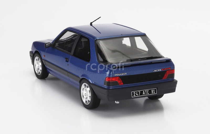 Norev Peugeot 309 Gti 16v 1991 1:18 Miami Blue
