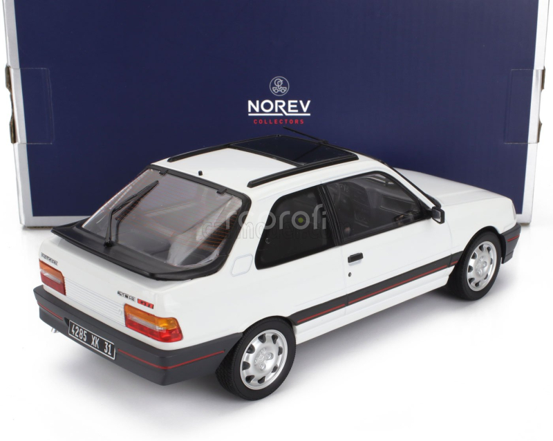 Norev Peugeot 309 Gti 1987 1:18 Bílá
