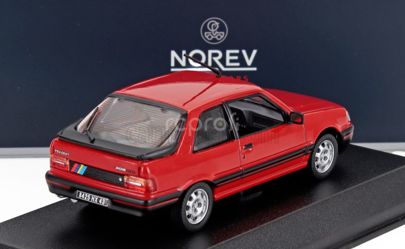 Norev Peugeot 309 Gti Pts Deco 1987 1:43 Red