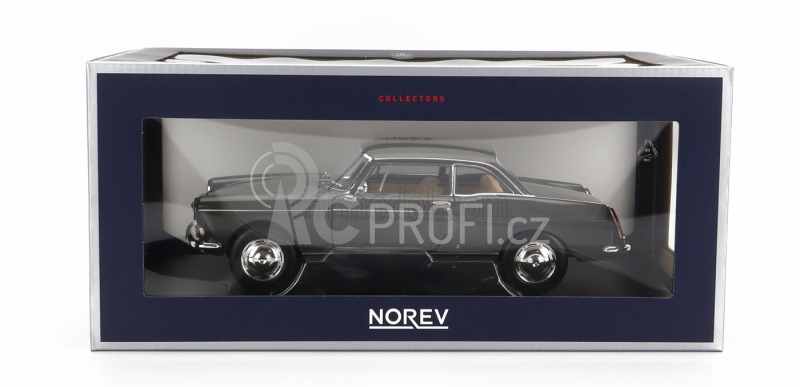 Norev Peugeot 404 Coupe 1967 1:18 Grafitová Šedá