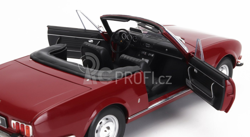 Norev Peugeot 504 Cabriolet 1969 1:18 Red