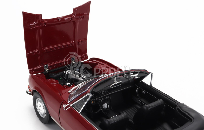 Norev Peugeot 504 Cabriolet 1969 1:18 Red