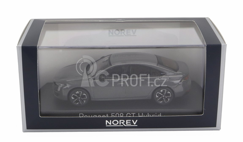 Norev Peugeot 508 Gt Hybrid 2023 1:43 Selenová Šedá