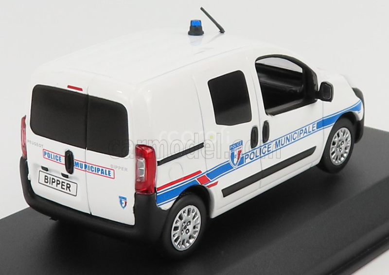 Norev Peugeot Bipper Police Municipale 2009 1:43 Bílá