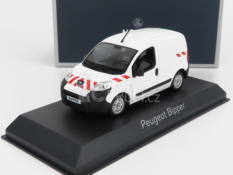 Norev Peugeot Bipper Van 2009 1:43 Bílá