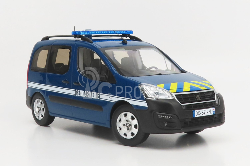 Norev Peugeot Partner Gendarmerie 2018 1:18 Modrá Žlutá
