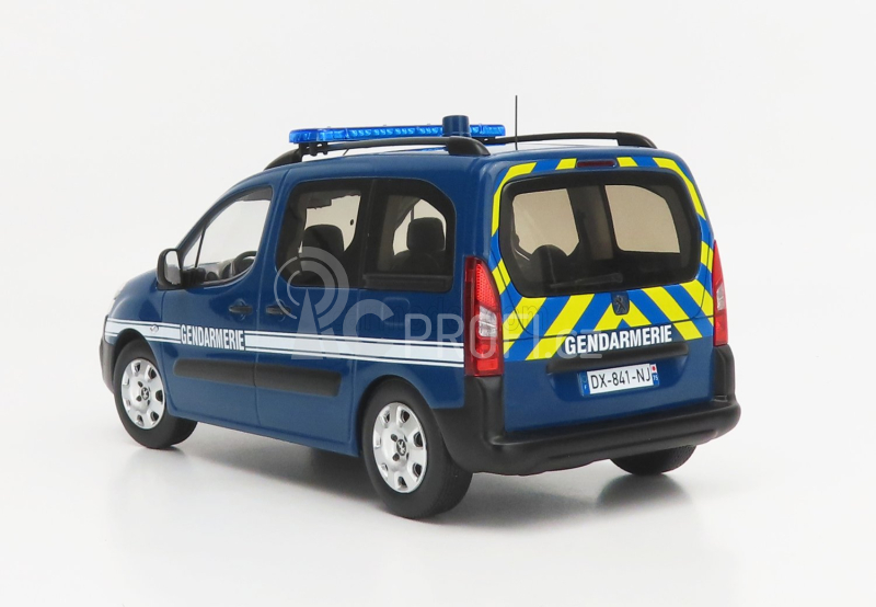 Norev Peugeot Partner Gendarmerie 2018 1:18 Modrá Žlutá