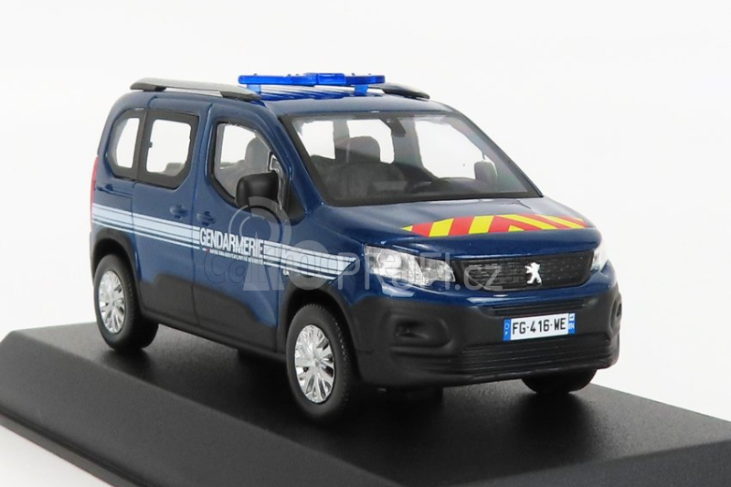 Norev Peugeot Rifter Gendarmerie Police Otremer 2019 1:43 Blue