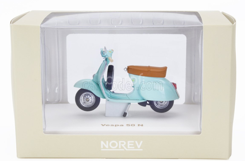 Norev Piaggio Vespa 50 N 1969 1:18 Akvamarínově Modrá