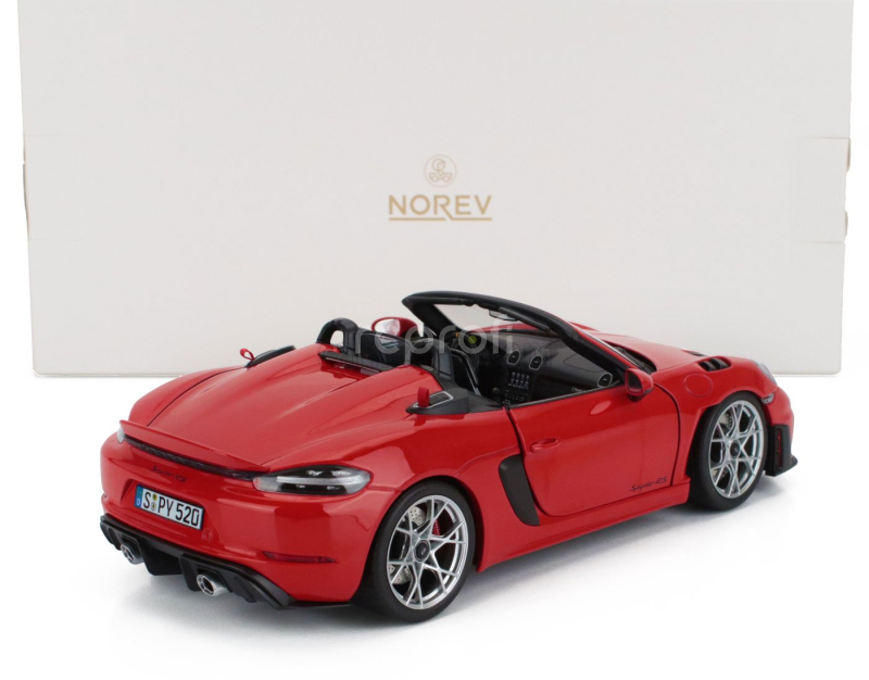 Norev Porsche 718 (982) Spider Rs 2023 1:18 Strážci Červená