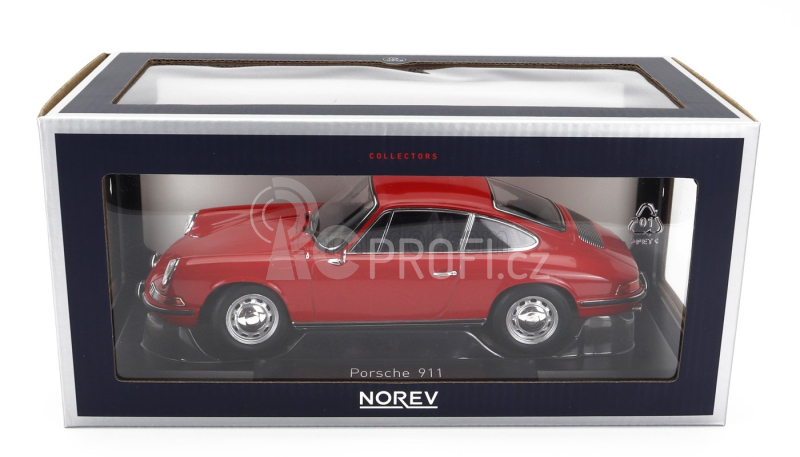 Norev Porsche 901 911 L Coupe 1968 1:18 Polo Red