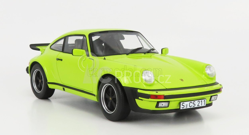 Norev Porsche 911 930 3.0 Turbo Coupe 1976 1:18 Světle Zelená