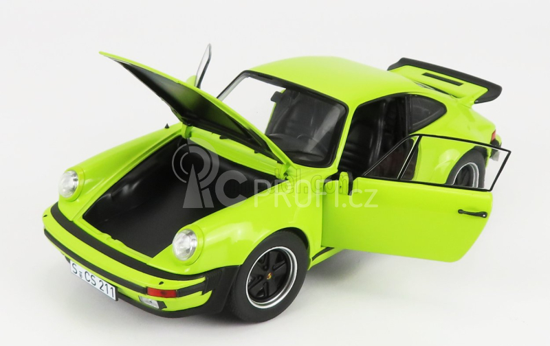 Norev Porsche 911 930 3.0 Turbo Coupe 1976 1:18 Světle Zelená
