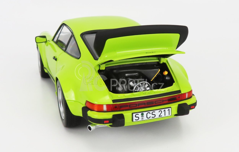 Norev Porsche 911 930 3.0 Turbo Coupe 1976 1:18 Světle Zelená