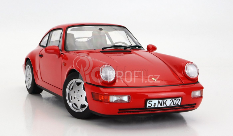 Norev Porsche 911 964 Carrera 2 Coupe 1990 1:18 Red