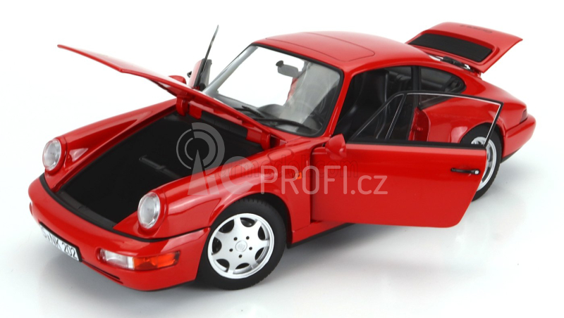 Norev Porsche 911 964 Carrera 2 Coupe 1990 1:18 Red