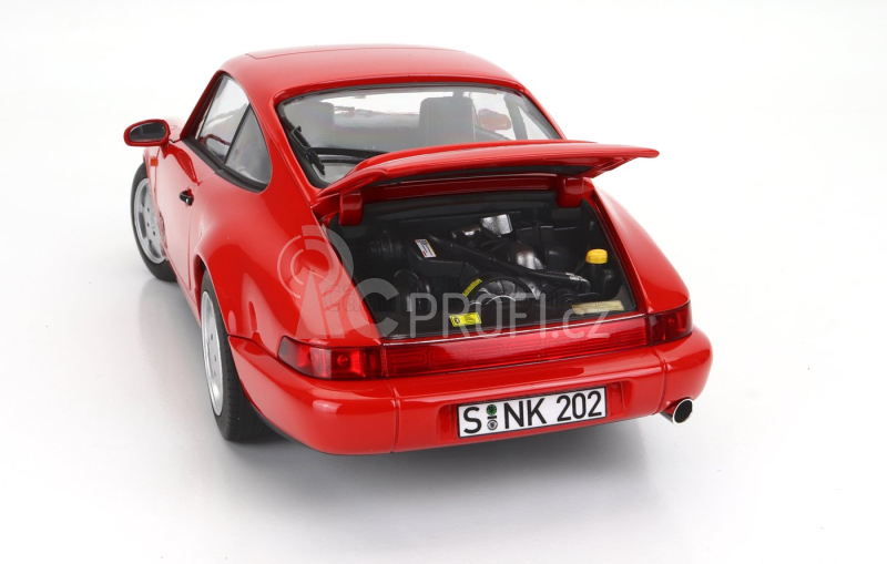 Norev Porsche 911 964 Carrera 2 Coupe 1990 1:18 Red