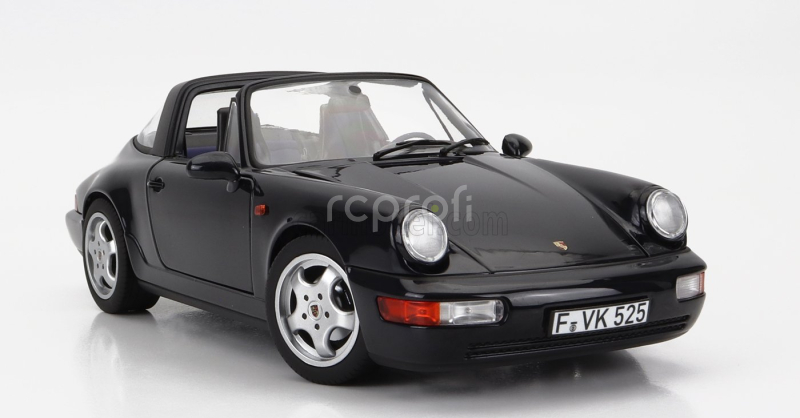 Norev Porsche 911 964 Carrera 4 Targa 1991 1:18 Blue