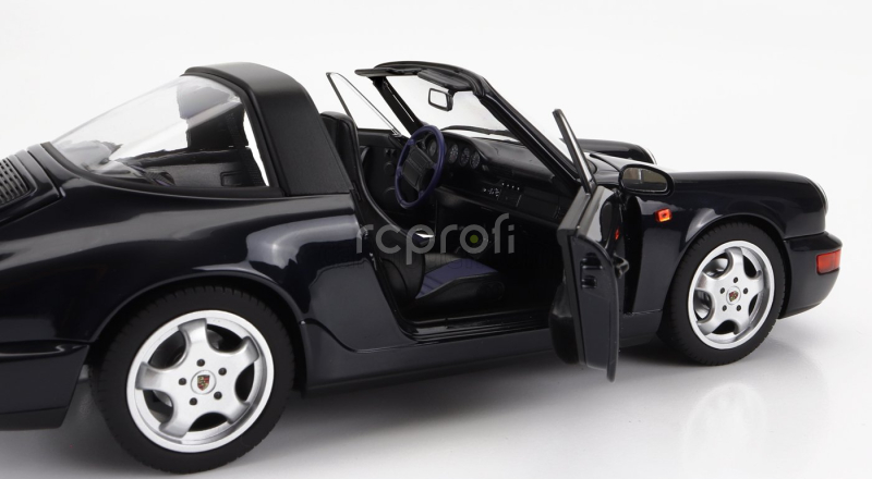 Norev Porsche 911 964 Carrera 4 Targa 1991 1:18 Blue
