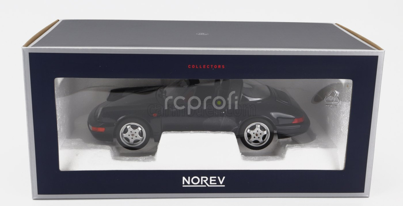 Norev Porsche 911 964 Carrera 4 Targa 1991 1:18 Blue