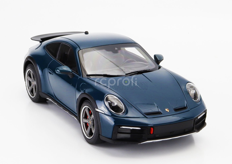 Norev Porsche 911 992 Dakar Coupe 2023 1:18 Fjord Modrá Zelená