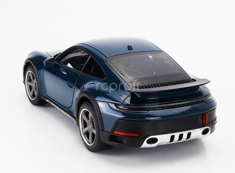 Norev Porsche 911 992 Dakar Coupe 2023 1:18 Fjord Modrá Zelená