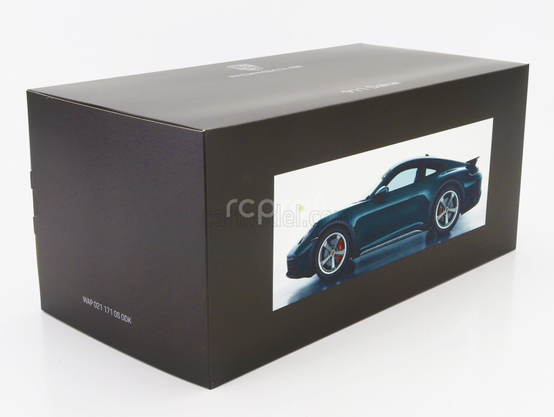 Norev Porsche 911 992 Dakar Coupe 2023 1:18 Fjord Modrá Zelená