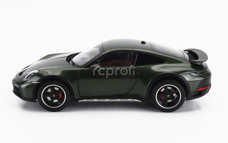 Norev Porsche 911 992 Dakar Coupe 2023 1:18 Zelený Odstín