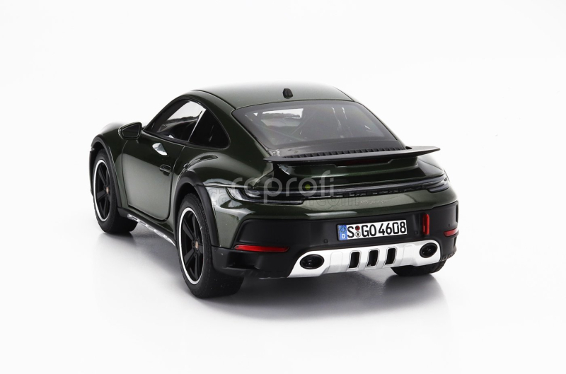 Norev Porsche 911 992 Dakar Coupe 2023 1:18 Zelený Odstín