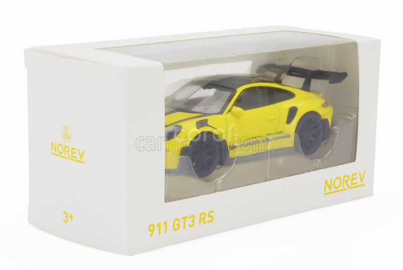 Norev Porsche 911 992 Gt3 Rs Coupe 2022 1:43 Žlutá Černá