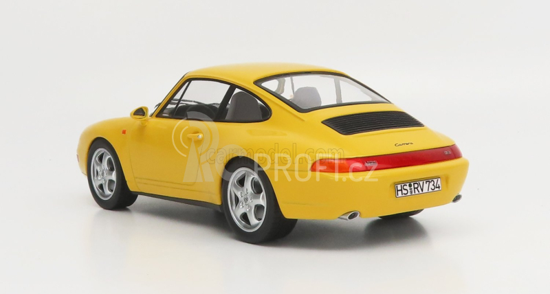 Norev Porsche 911 993 Carrera Coupe 1994 1:18 Žlutá