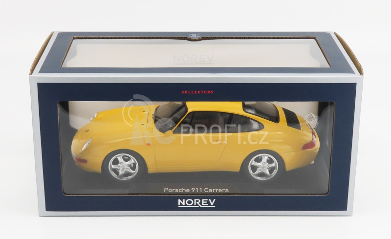 Norev Porsche 911 993 Carrera Coupe 1994 1:18 Žlutá