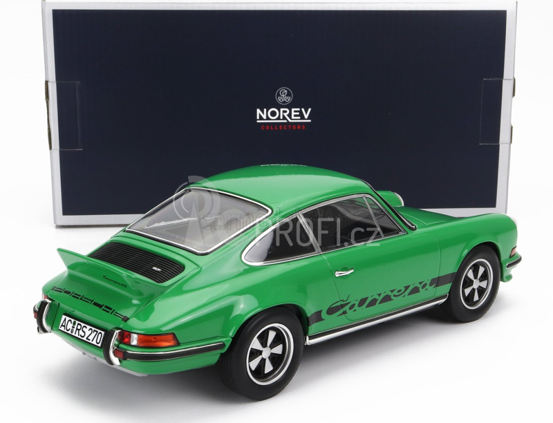 Norev Porsche 911 Carrera Rs 2.7 Coupe 1973 1:18 Zelená Černá