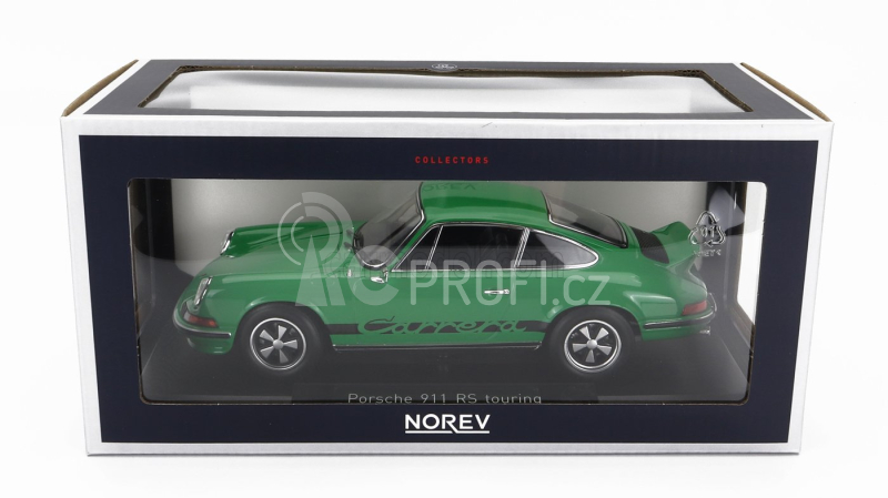 Norev Porsche 911 Carrera Rs 2.7 Coupe 1973 1:18 Zelená Černá