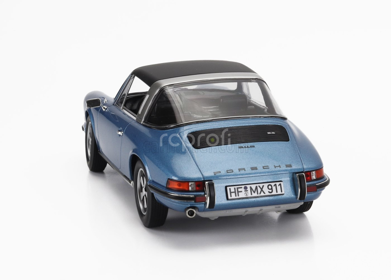 Norev Porsche 911s 2.4 Targa 1973 1:18 Blue Met