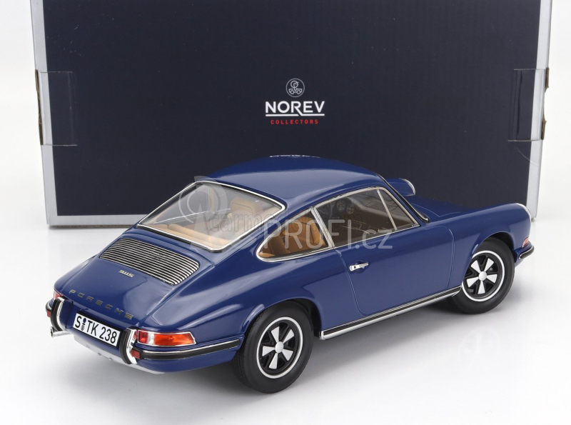 Norev Porsche 911s Coupe 1969 1:18 Blue