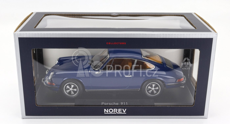 Norev Porsche 911s Coupe 1969 1:18 Blue