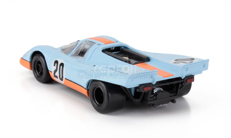Norev Porsche 917k 4.5l Team John Wyer Automotive Engineering Ltd Gulf N 20 24h Le Mans 1970 Jo Siffert - Brian Redmann 1:43 Světle Modrá Oranžová