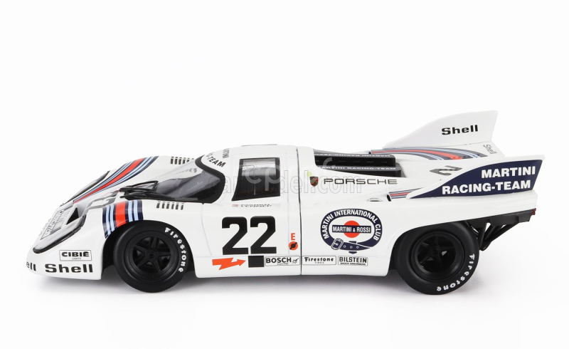 Norev Porsche 917k 4.9l Team Martini Racing N 22 Winner 24h Le Mans 1971 Helmut Marko - Gijs Van Lennep 1:18 Bílá
