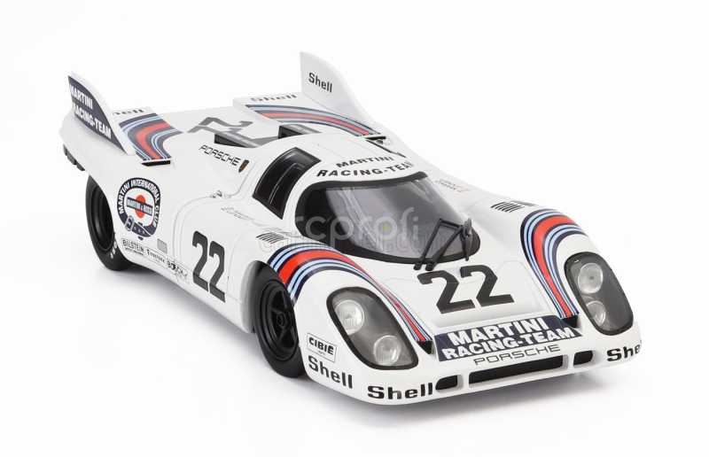 Norev Porsche 917k 4.9l Team Martini Racing N 22 Winner 24h Le Mans 1971 Helmut Marko - Gijs Van Lennep 1:18 Bílá