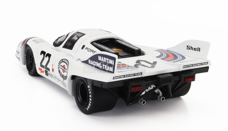 Norev Porsche 917k 4.9l Team Martini Racing N 22 Winner 24h Le Mans 1971 Helmut Marko - Gijs Van Lennep 1:18 Bílá