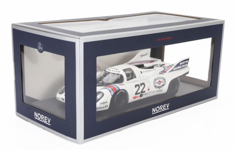 Norev Porsche 917k 4.9l Team Martini Racing N 22 Winner 24h Le Mans 1971 Helmut Marko - Gijs Van Lennep 1:18 Bílá