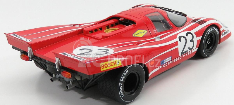 Norev Porsche 917k Team Salzburg N 23 Winner 24h Le Mans 1970 H.herrmann - R.attwood 1:12 Červená Bílá