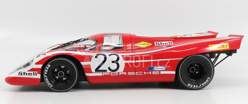 Norev Porsche 917k Team Salzburg N 23 Winner 24h Le Mans 1970 H.herrmann - R.attwood 1:12 Červená Bílá