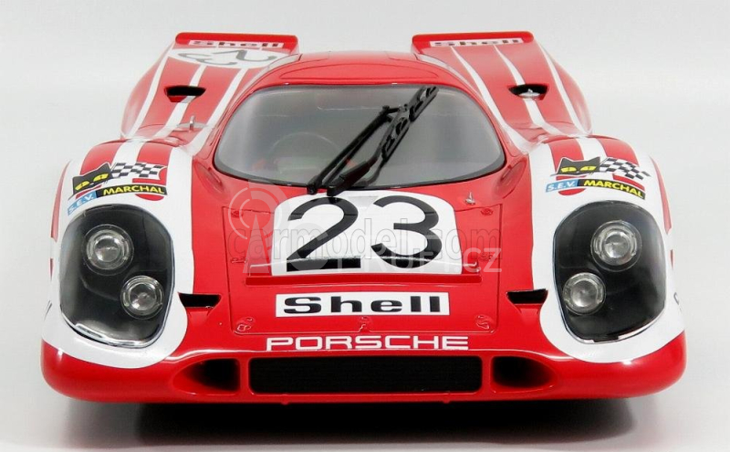 Norev Porsche 917k Team Salzburg N 23 Winner 24h Le Mans 1970 H.herrmann - R.attwood 1:12 Červená Bílá